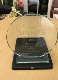 2015 BBC Surrey Outstanding Service to Sport (Costas Rakitzis)