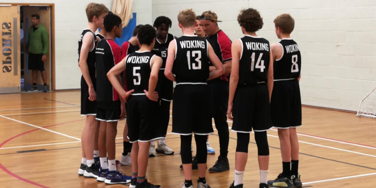 Team talk vs Oxford Hoops, 19/10/2019